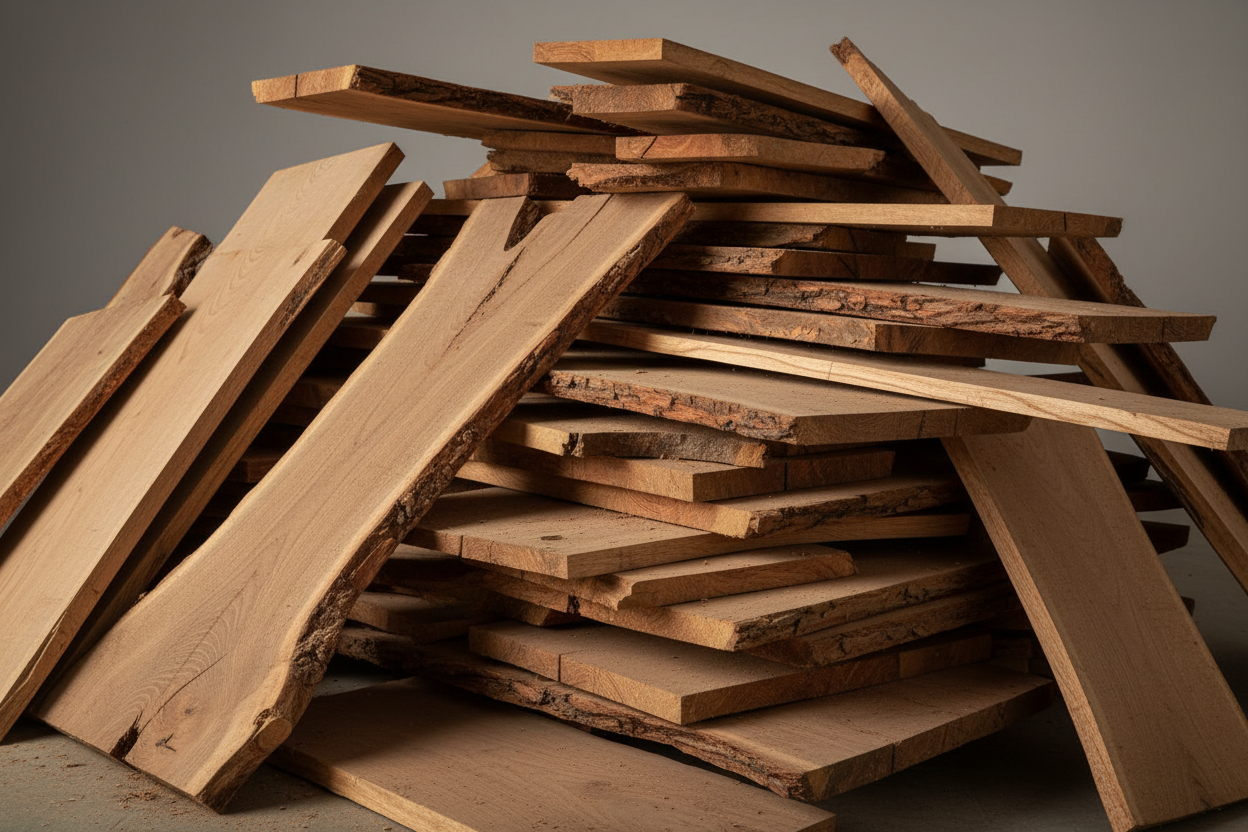 How does a discarded slab of wood become so valuable ?
