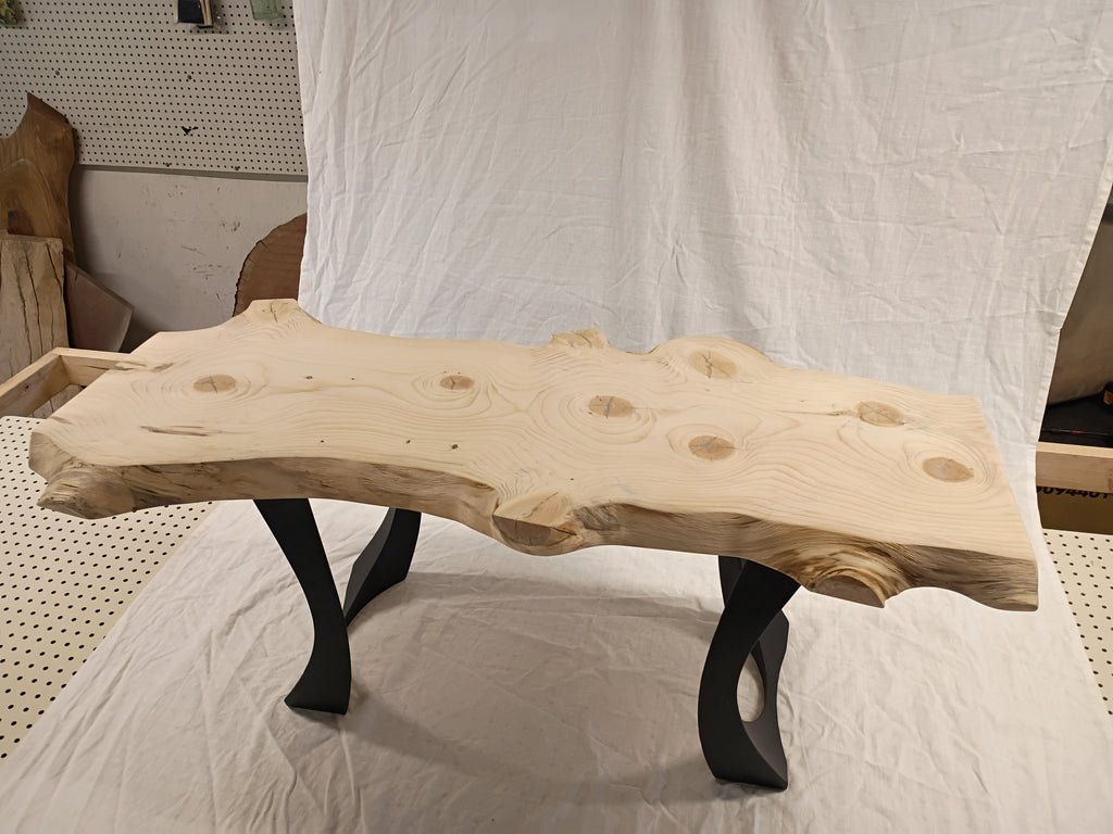 Knotty Pine Sofa Table