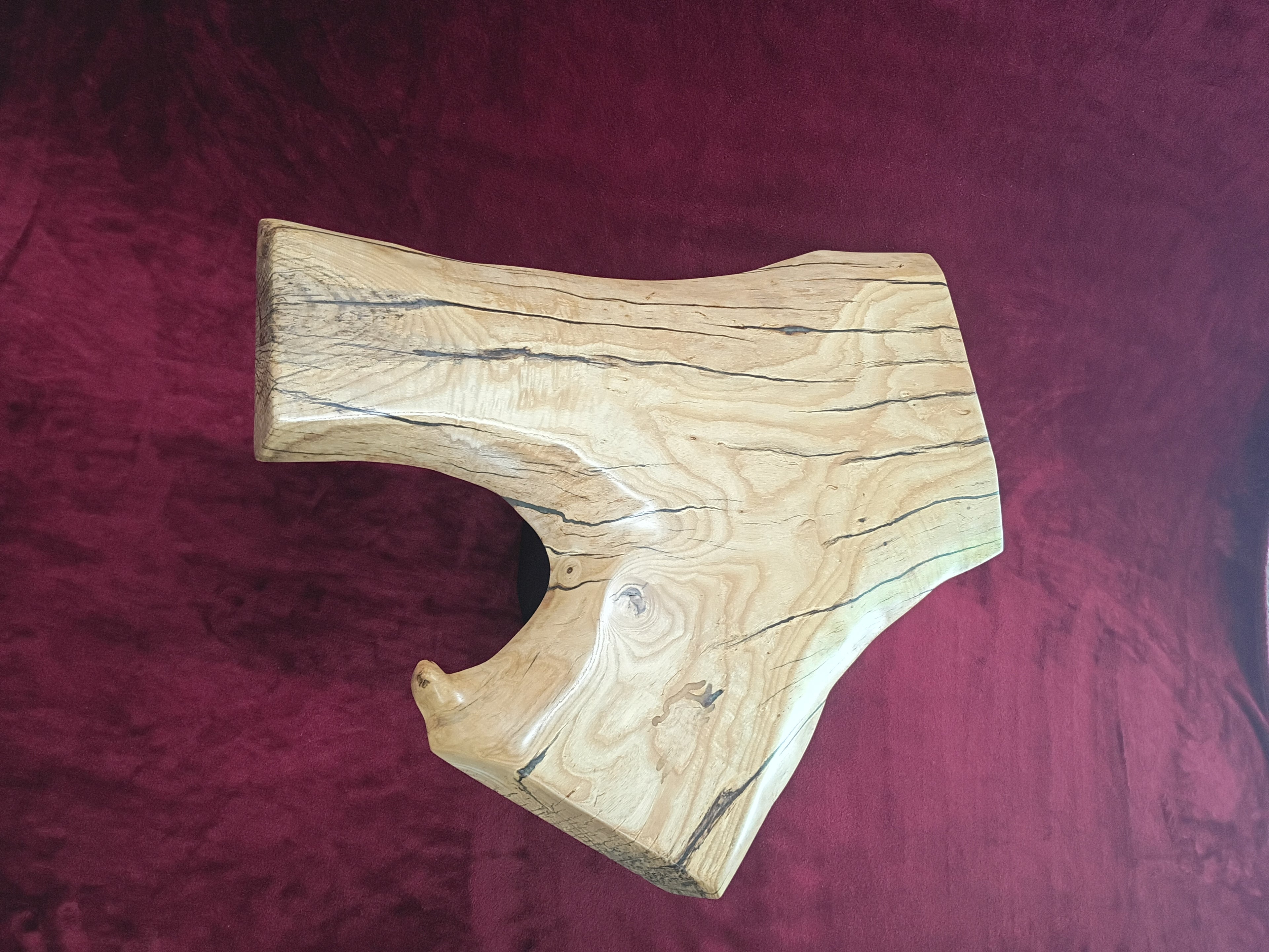 Rustic Ash Side Table
