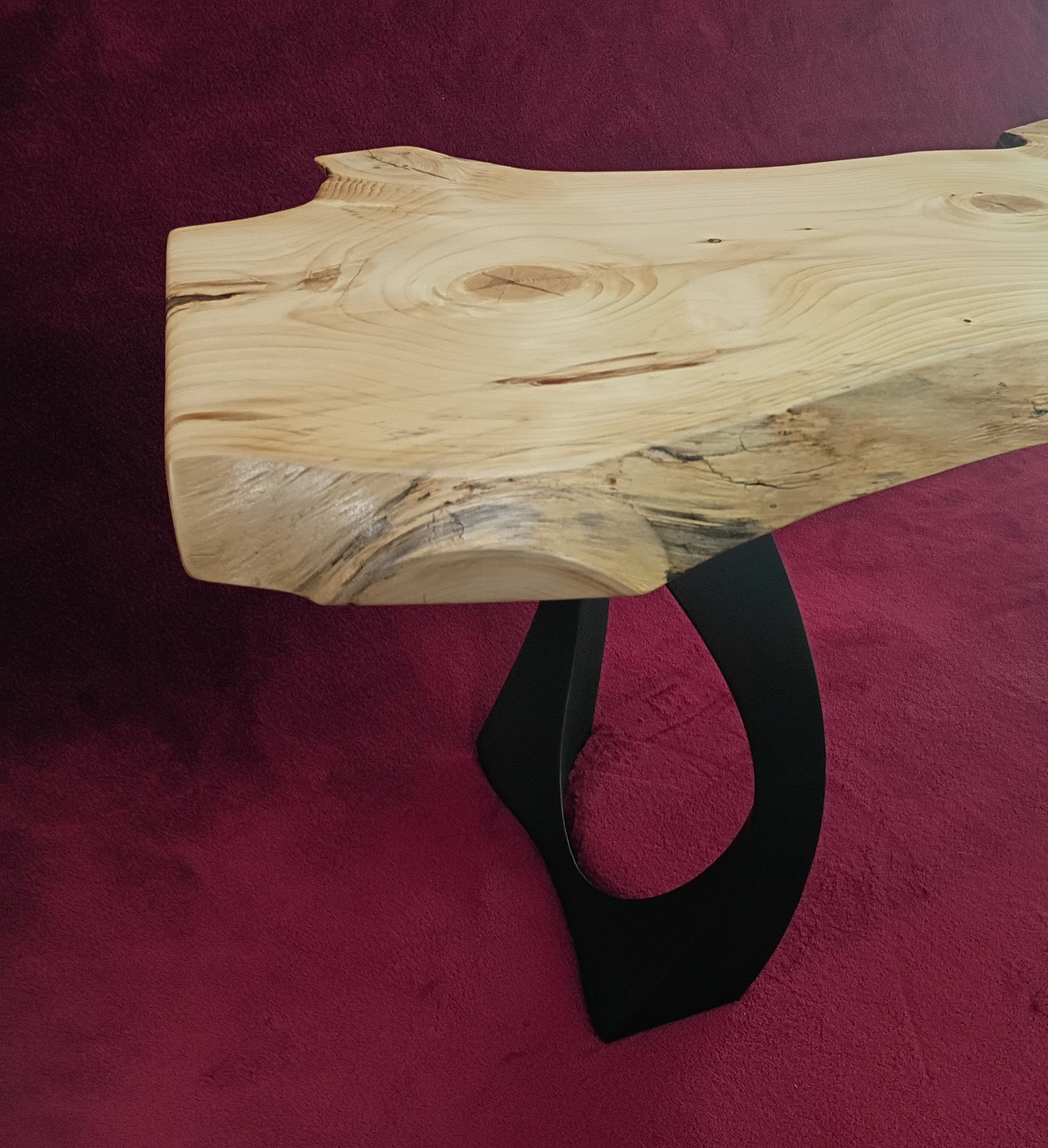 Knotty Pine Sofa Table