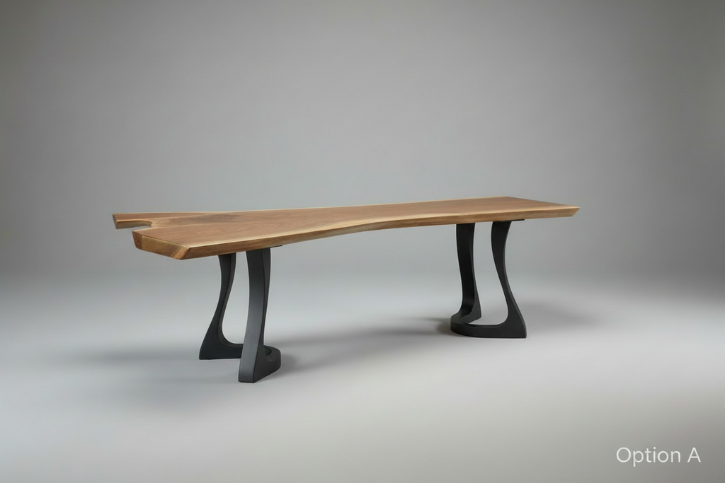 Salvaged Black Walnut Coffee Table