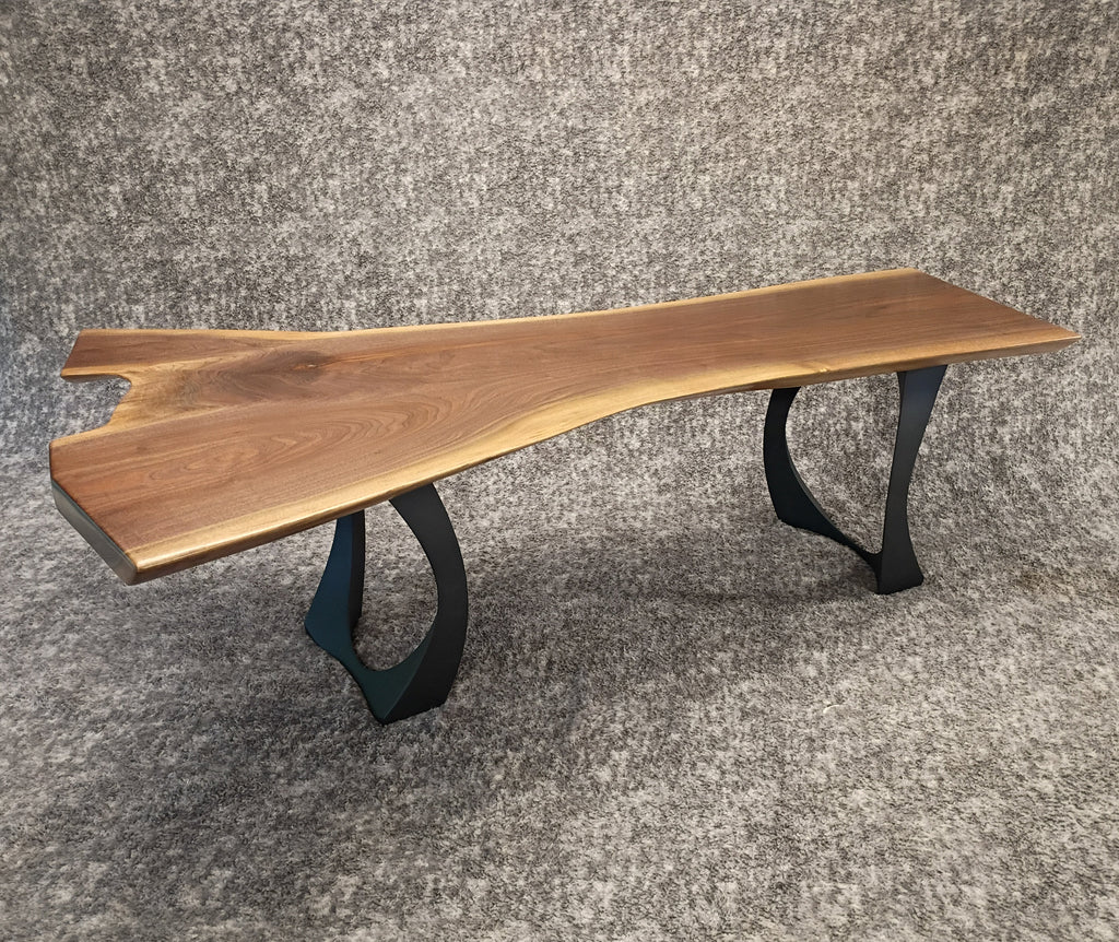 Salvaged Black Walnut Coffee Table