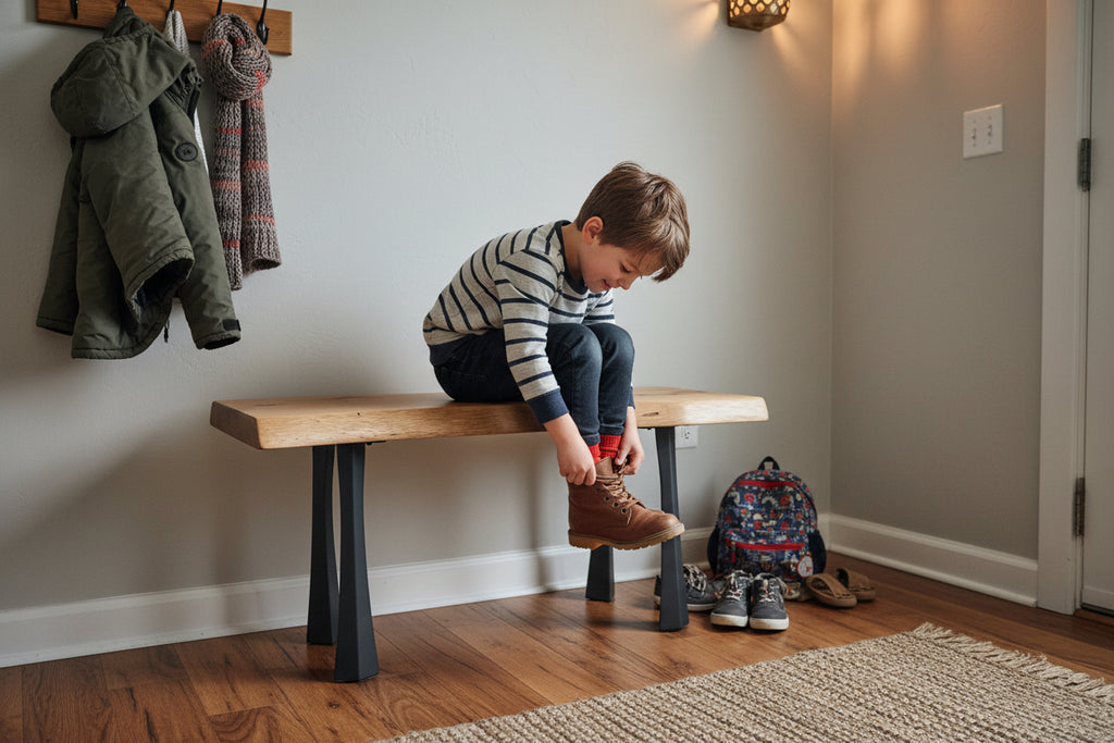 White oak Bench