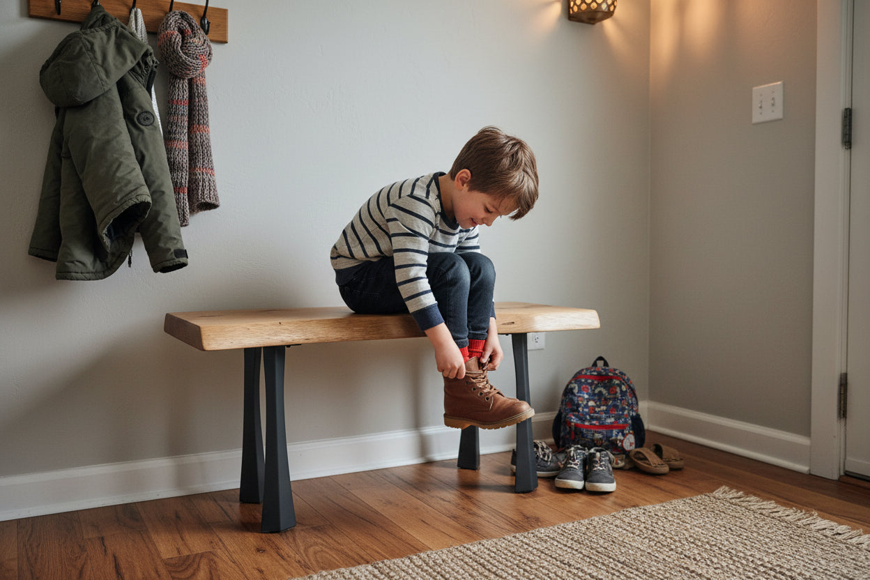 White oak Bench